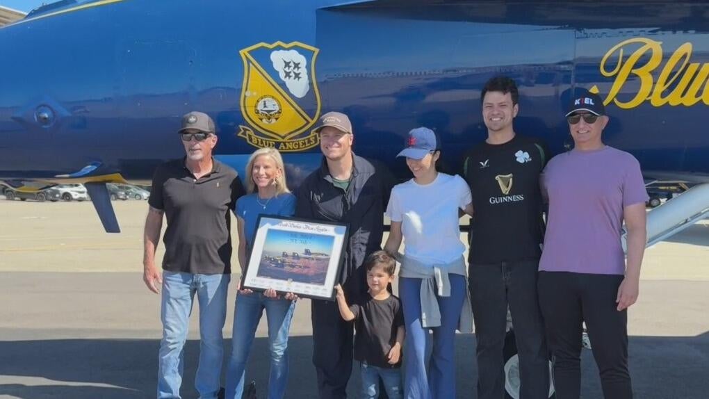 Glens Academy soccer club exec chosen for U.S. Navy Blue Angels flight — CBS Bay Area (KPIX), Yountville Arts news