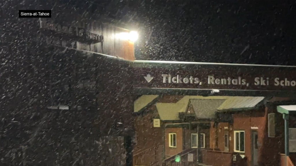 Northern California Sierra sees some early-season snow — CBS Bay Area (KPIX), Yountville Sports news