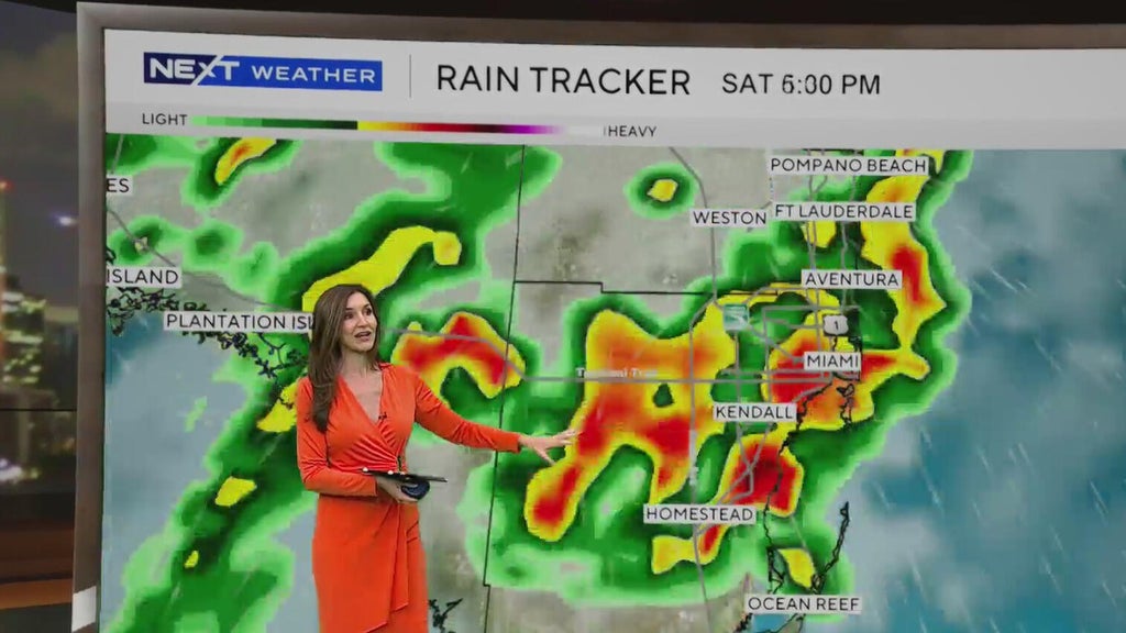 Spotty showers possible in South Florida Thursday before heavy rain, flood threat arrives this weekend — CBS Miami, Yountville Sports news
