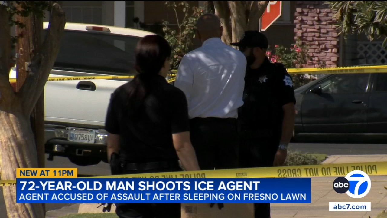 Off-duty ICE agent shot after assaulting 72-year-old man and his daughter at Fresno home, police say
— ABC 7 Bay Area, Yountville Health news