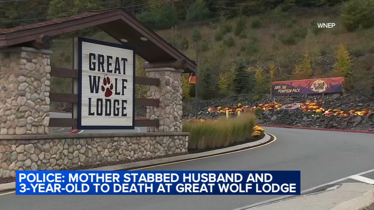Great Wolf Lodge homicide: Metallica Rose Harrison accused of stabbing husband Charles Harrison, son to death at family resort in the Poconos in Scotrun, Monroe County, Pennsylvania
— ABC 7 Bay Area, Yountville Community news