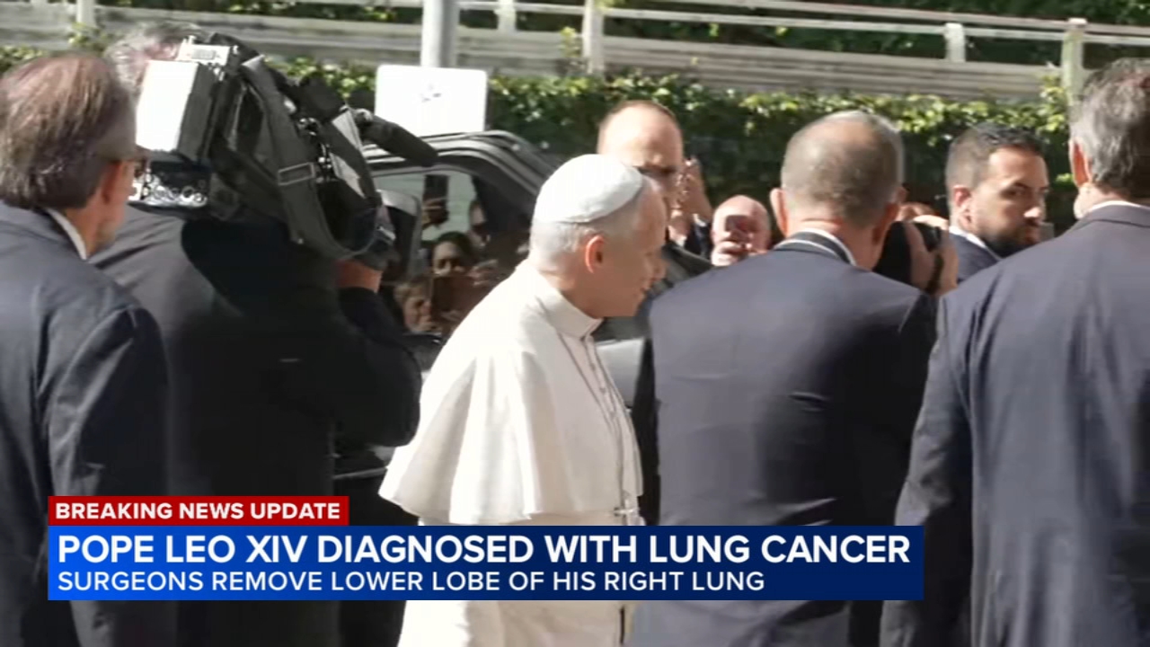 Pope surgery update: Vatican says Pope Leo XIV has lung cancer and the lower lobe of his right lung was removed
— ABC 7 Bay Area, Yountville Community news