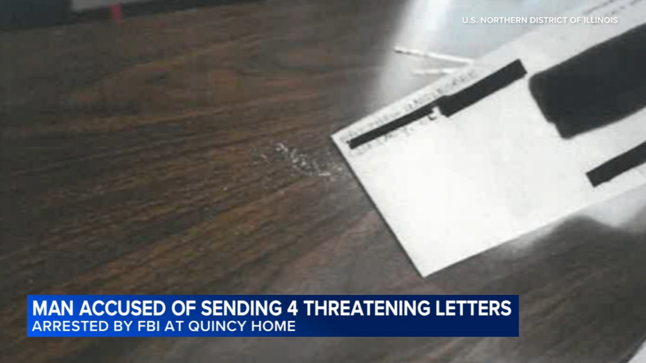Man who allegedly sent white substance to members of Congress put his address on envelopes: DOJ
— Yountville Community news