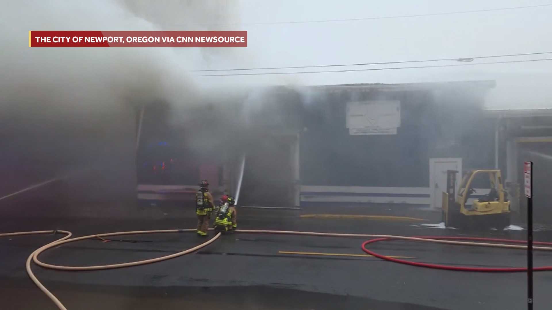 Possible ammonia contamination prompts evacuations after Oregon seafood plant fire, officials say — WESH 2 Orlando, Yountville Schools news