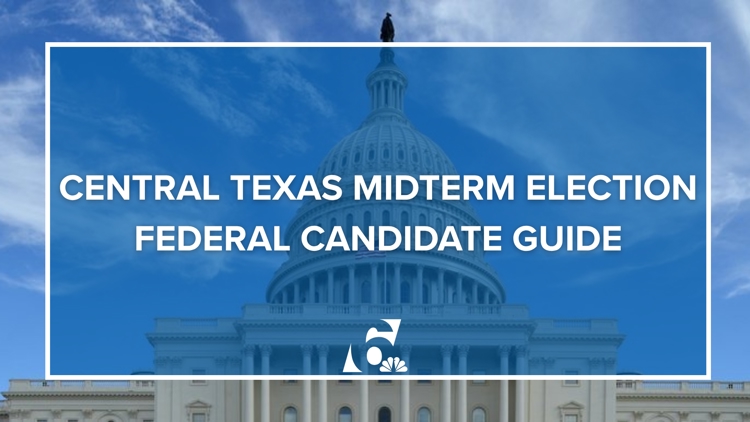 Federal Ballot Guide: Who is on the ballot for Congress and U.S. Senate in Central Texas — KCEN (Central Texas), Yountville Community news