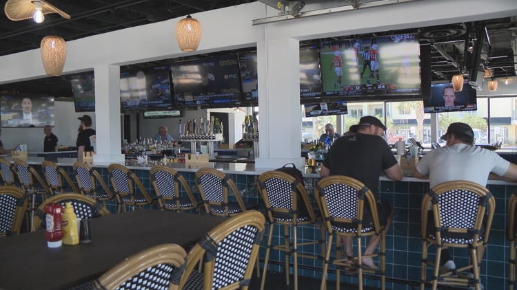 Jacksonville Beach bars expand outdoor spaces for Jaguars fans during stadium renovations — First Coast News Local, Yountville Business news