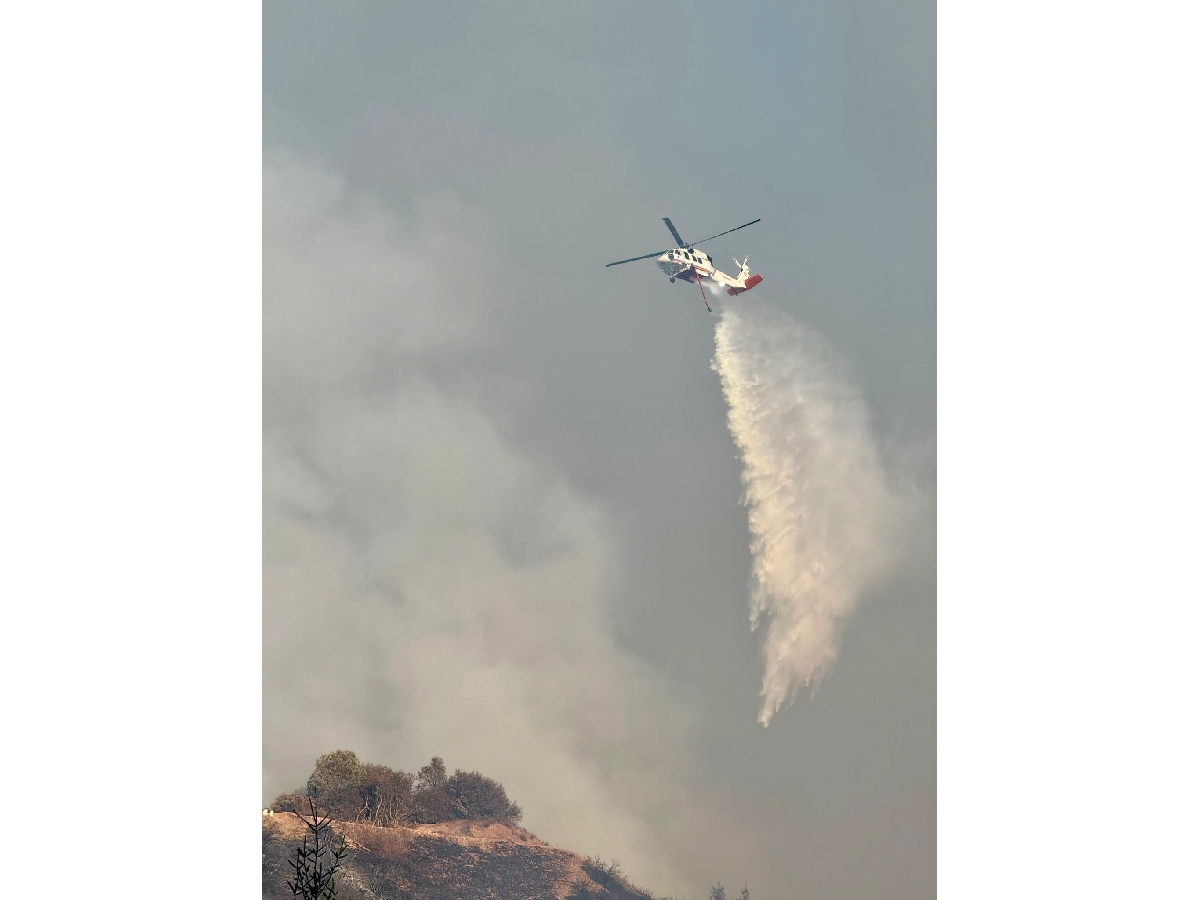 Cooley Blaze Still Burning After Control Fire Spread Beyond Planned Area — Healdsburg Patch, Yountville Community news
