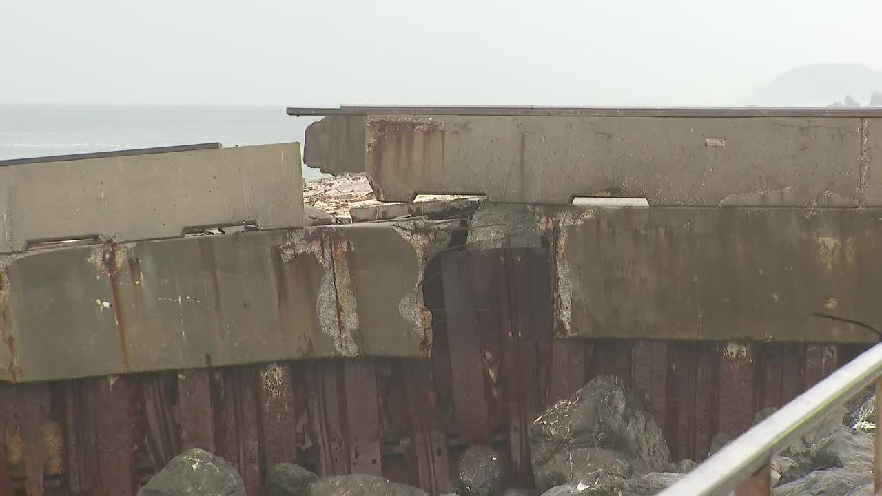 Crews begin to repair crumbling Pacifica Pier — KTVU FOX 2 Bay Area, Yountville Community news