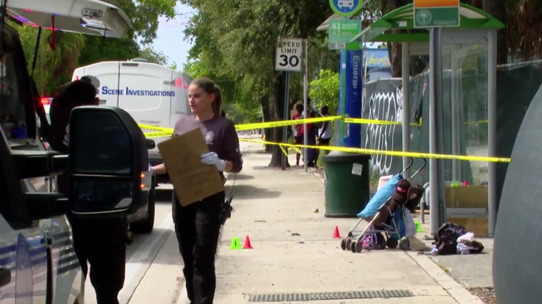 Attacker, victim injured in stabbing at Miami bus stop โ WSVN 7 Miami-Dade, Yountville Community news